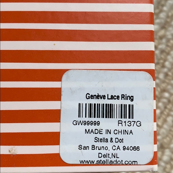 Stella & Dot Geneve Lace Ring - Picture 5 of 5